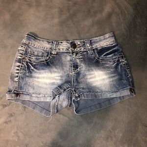 jean shorts